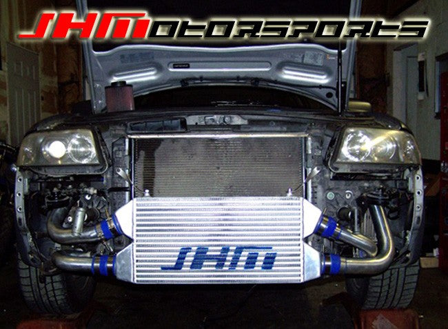 JHM Front Mount Intercooler (FMIC) Kit for C5-allroad 2. 7t - BLACK COUPLERS