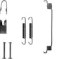 TEXTAR 97015500 Brake Shoe Fitting Kit