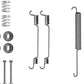 Mintex MBA806 Accessory Kit, brake shoes