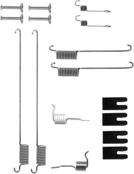 Mintex MBA829 Accessory Kit, brake shoes