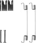 Mintex MBA827 Accessory Kit, brake shoes