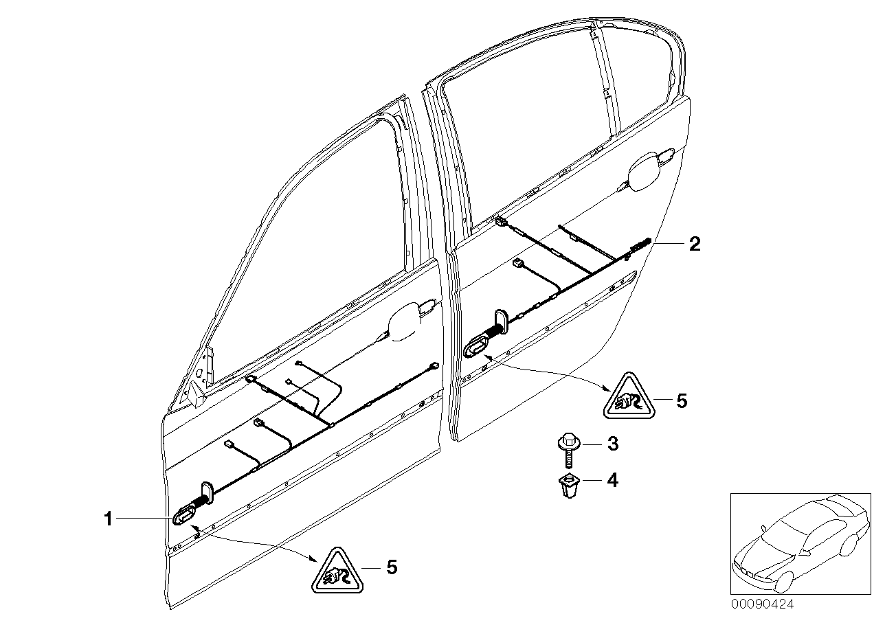 Genuine BMW 61139147289 E71 E72 E70 Slider (Inc. X5) | Duco Car Parts UK UK Car Parts