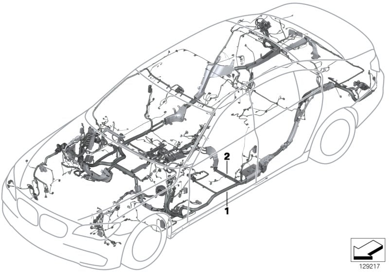 Genuine BMW 61118417609 Main Wiring Harness M6 GT3 (Inc. M6 GT3) | Duco Car Parts UK UK Car Parts