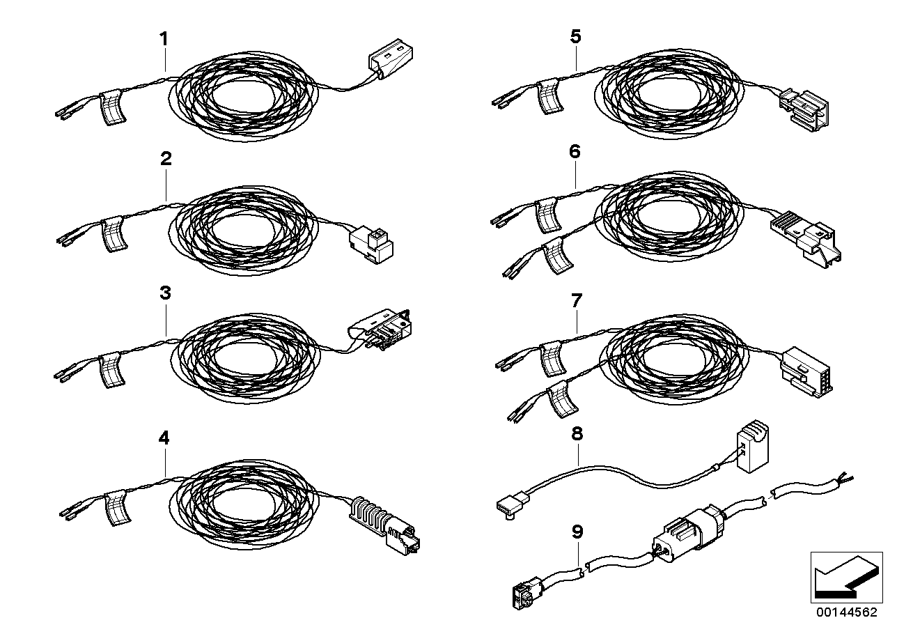Genuine BMW 61116939938 E85 Rep.Cable F Passeng.Airbag And Ctrl Unit (Inc. Z4 3.0i, Z4 2.0i & Z4 2.2i) | Duco Car Parts UK UK Car Parts