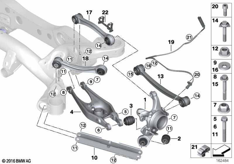 Genuine BMW 33322283549 Steering Arm With Ball Joint | Duco Car Parts UK Car Parts