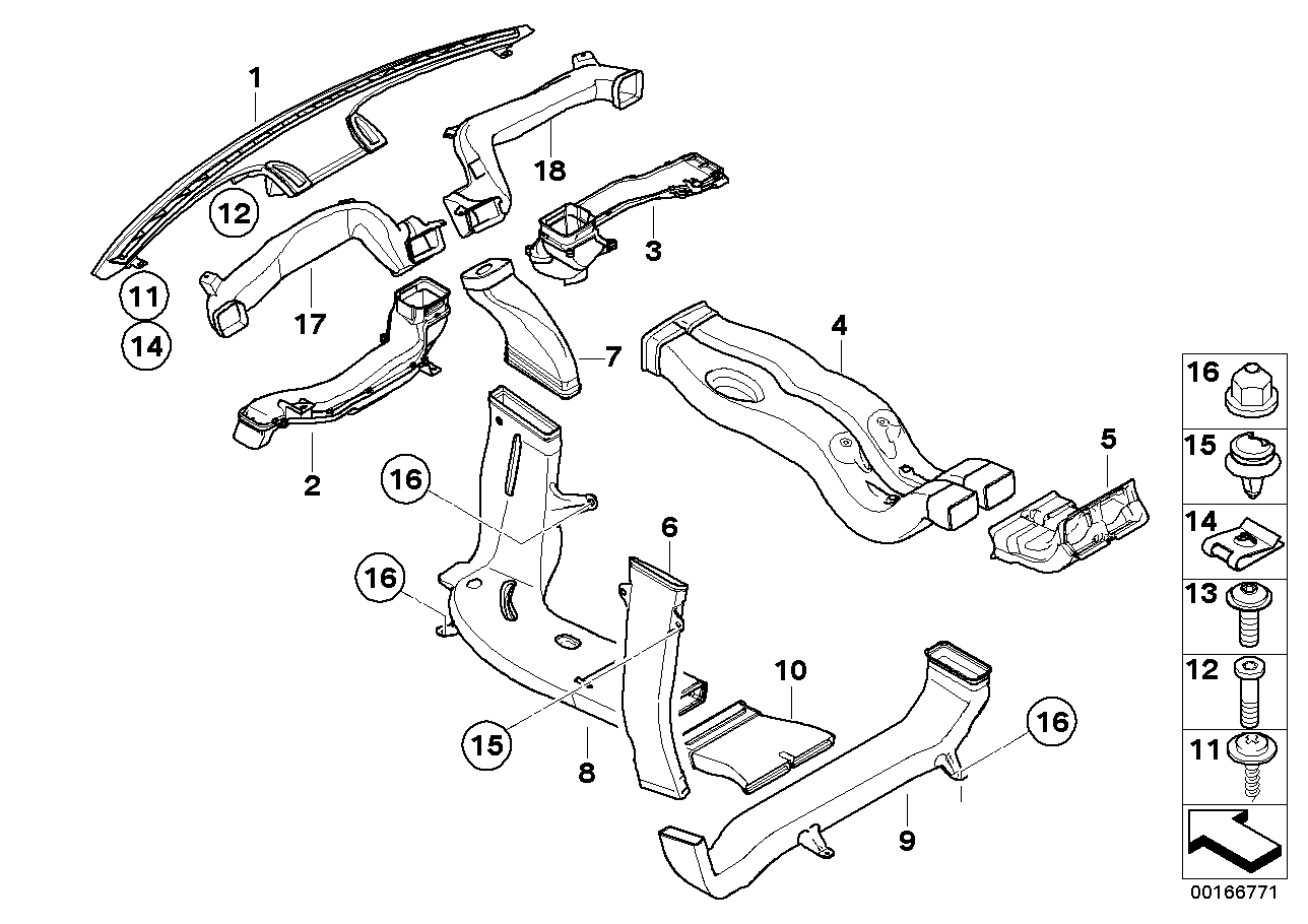 Genuine BMW 51456982419 E71 E70 Cold Air Duct Left (Inc. X5) | Duco Car Parts UK UK Car Parts