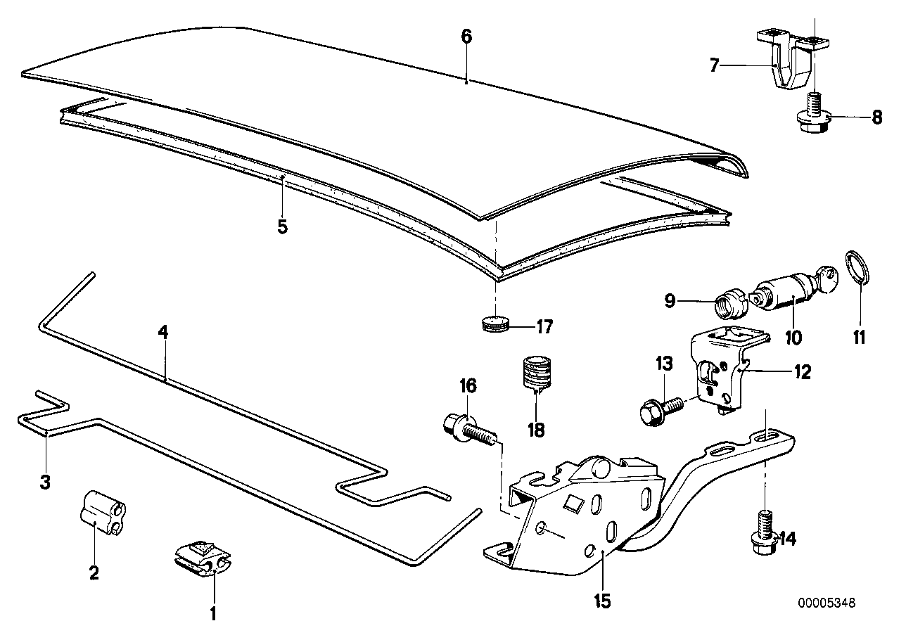 Genuine BMW 51711826976 E21 E26 Trunk Lid Sealing (Inc. M1, 316 & 315)
