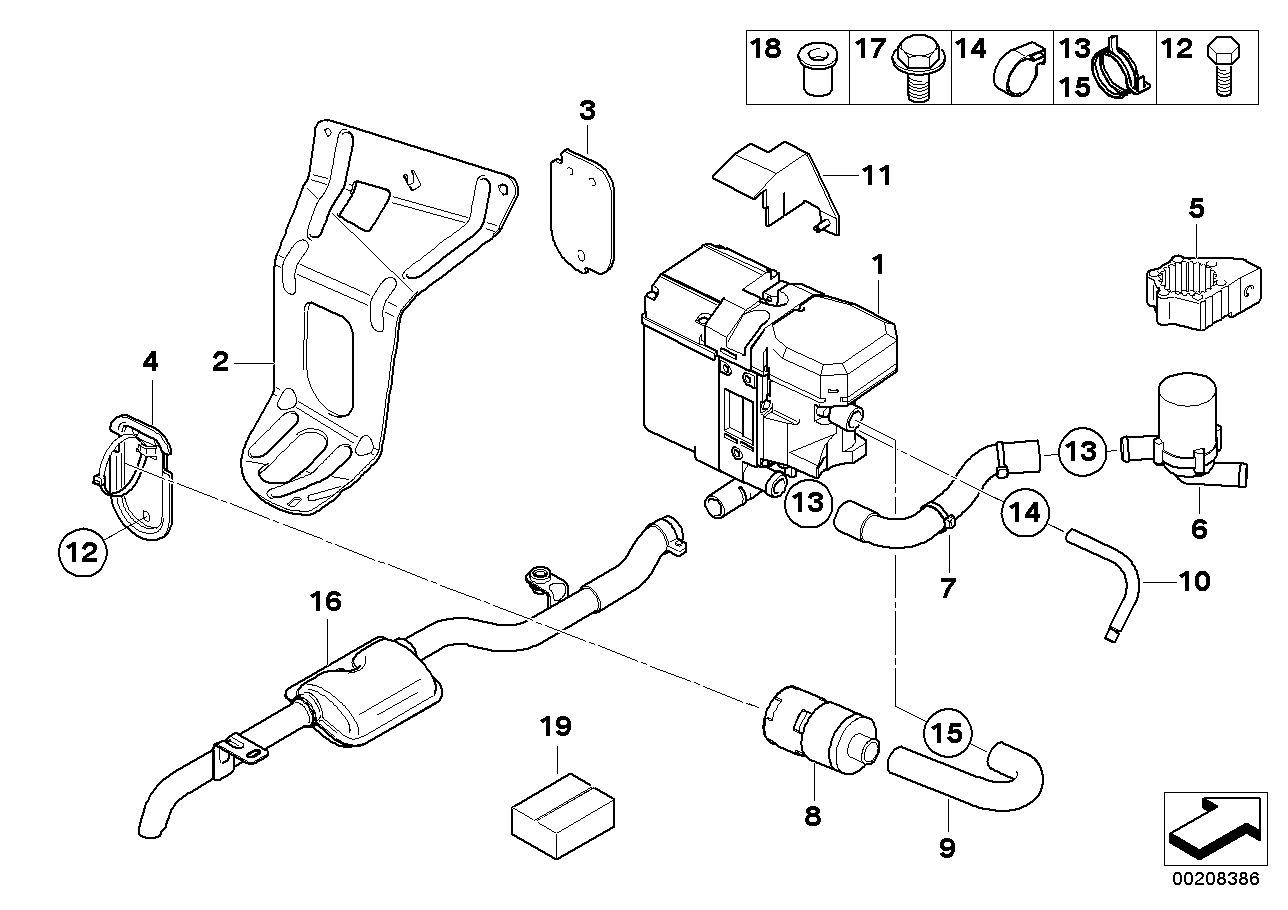 Genuine BMW 17127515471 Hose Clamp D=23mm (Inc. 545i, 530xi & 550i) | Duco Car Parts UK UK Car Parts