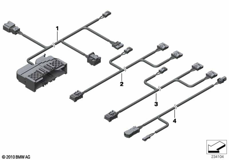 Genuine BMW 61129316663 Wiring Set Seat, Passenger'S Side | Duco Car Parts UK Car Parts
