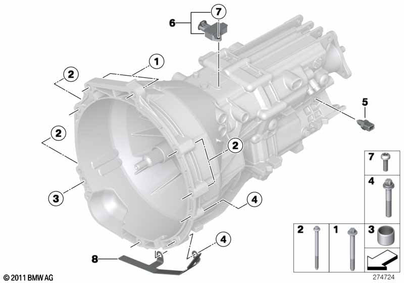 Genuine BMW 23147606188 Neutral Sensor | Duco Car Parts UK Car Parts