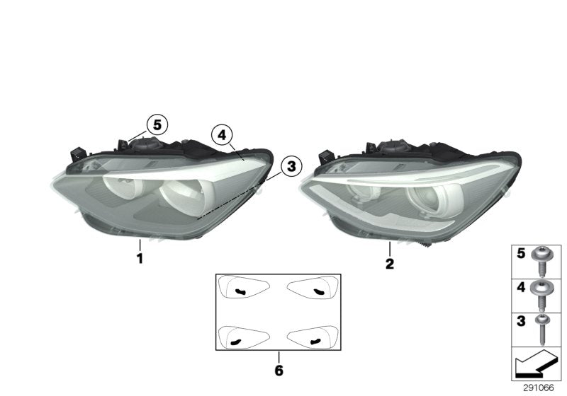 Genuine BMW 63117229685 Headlight Left | Duco Car Parts UK Car Parts