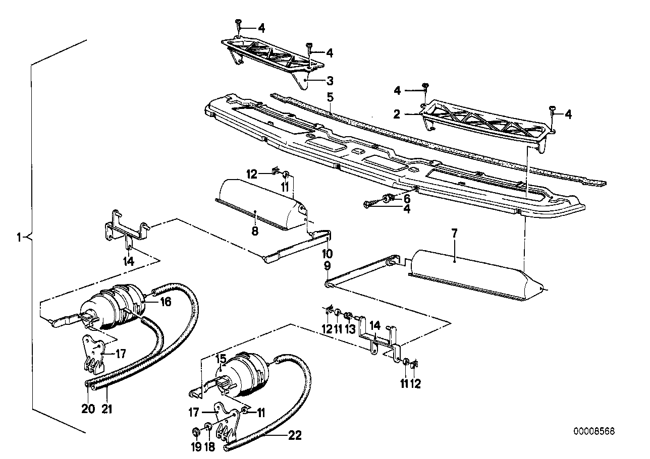 Genuine BMW 51711852672 E23 Sealing Strip (Inc. 730, 728i & 733i) | Duco Car Parts UK Car Parts