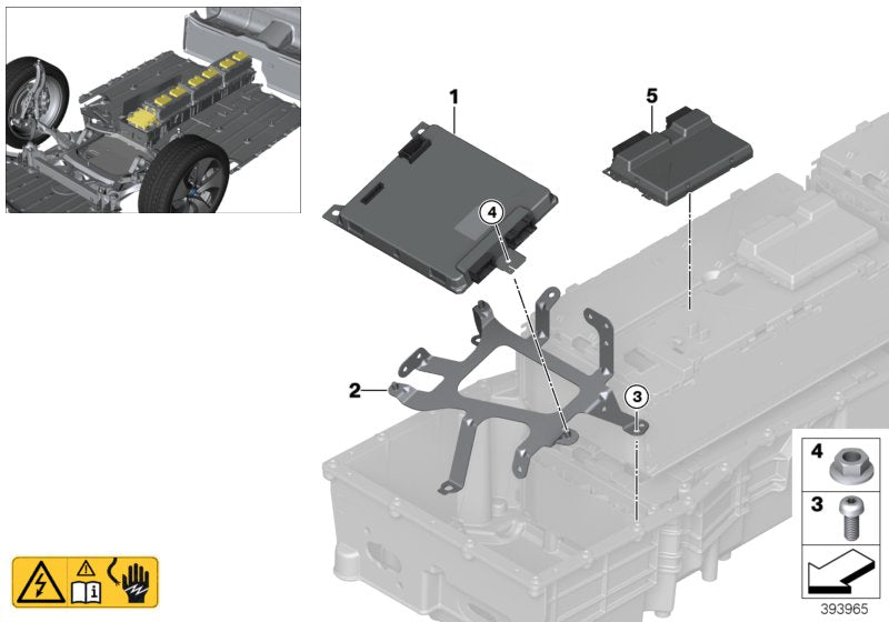 Genuine BMW 61279453724 I12 I15 Cell Monitoring Circuit MASTER (Inc. i8) | Duco Car Parts UK UK Car Parts