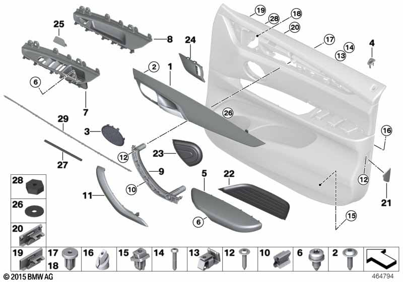Genuine BMW 51417381884 Decor Strip, Right FEINSCHLIFF | Duco Car Parts UK Car Parts