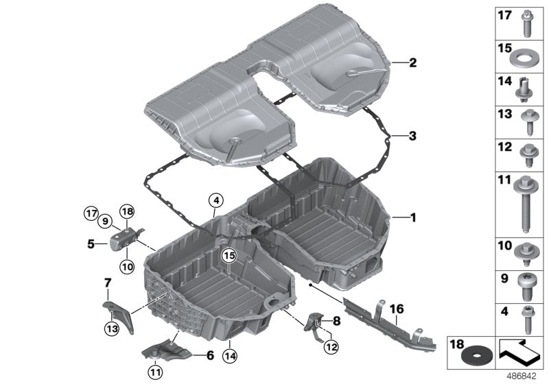 Genuine BMW 61258624563 G30 Right Bracket (Inc. 530e & 530eX) | Duco Car Parts UK UK Car Parts