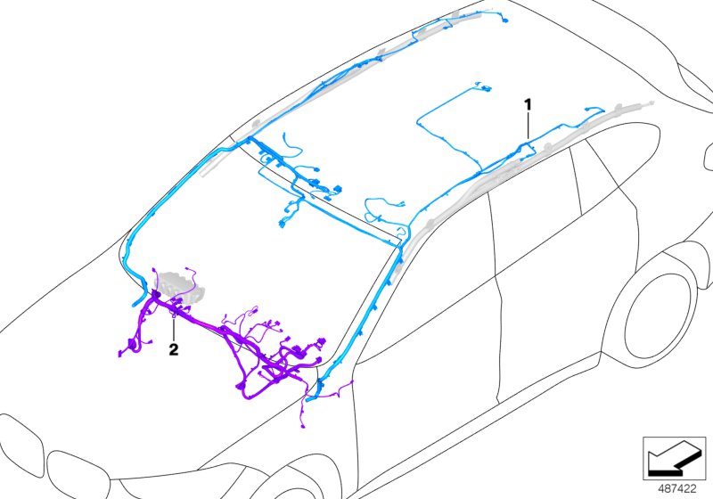 Genuine BMW 61129366591 F39 Repair Wiring For Airbag System (Inc. X2) | Duco Car Parts UK UK Car Parts