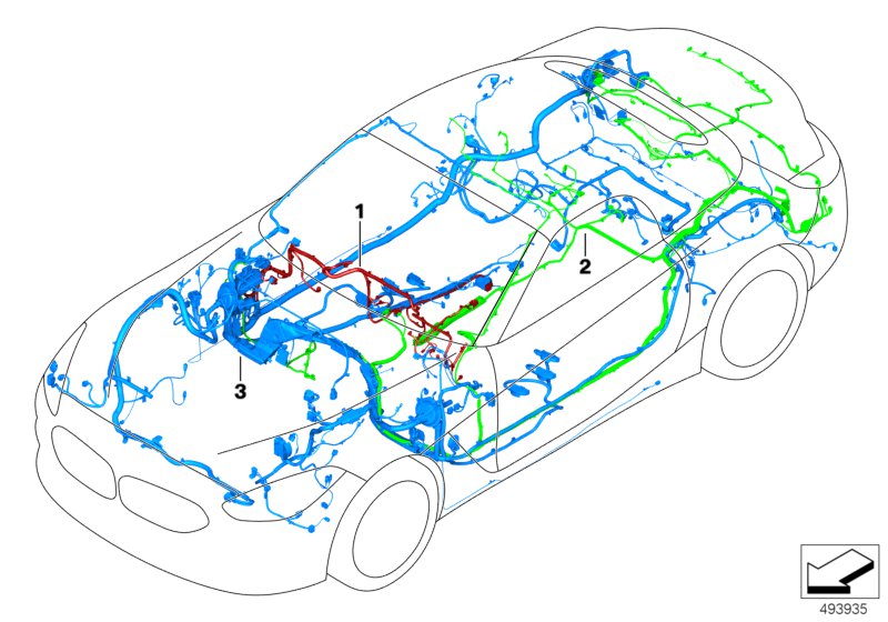 Genuine BMW 61112465507 G29 Main Wiring Harness, Duplicate (Inc. Z4 M40i, Z4 30i & Z4 20i) | Duco Car Parts UK UK Car Parts