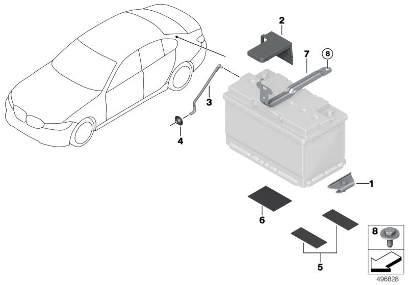 Genuine BMW 61218801172 G21 G14 Rubber Grommet (Inc. 740dX, Z4 30i & 745e) | Duco Car Parts UK UK Car Parts