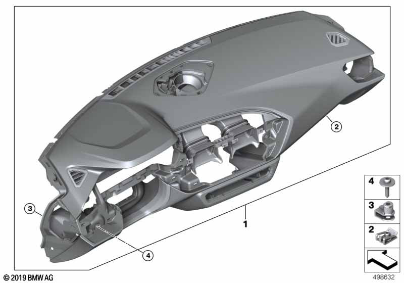 Genuine BMW 51459474502 Dashboard Sensatec Head-Up Display SCHWARZ | Duco Car Parts UK Car Parts