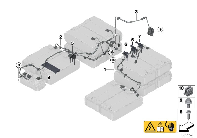 Genuine BMW 61278697680 G05 Cable Guide (Inc. X5 45eX) | Duco Car Parts UK UK Car Parts