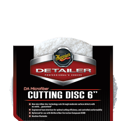 Meguiars DMC6 DA Microfibre Cutting Disc 6 2Pack