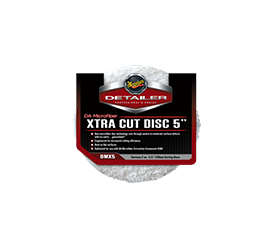 Meguiars DMX5 DA Microfibre Xtra Cut Disc 5 2 Pack