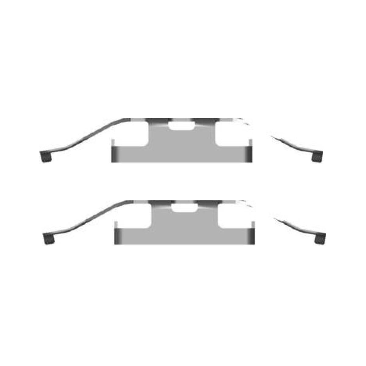 BOSCH 1987474434 Disc Brake Pad Accessory Kit