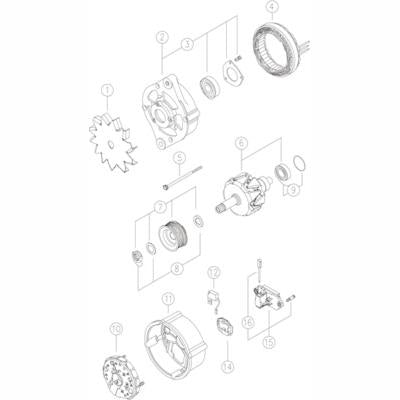 MAHLE MG453 Alternator
