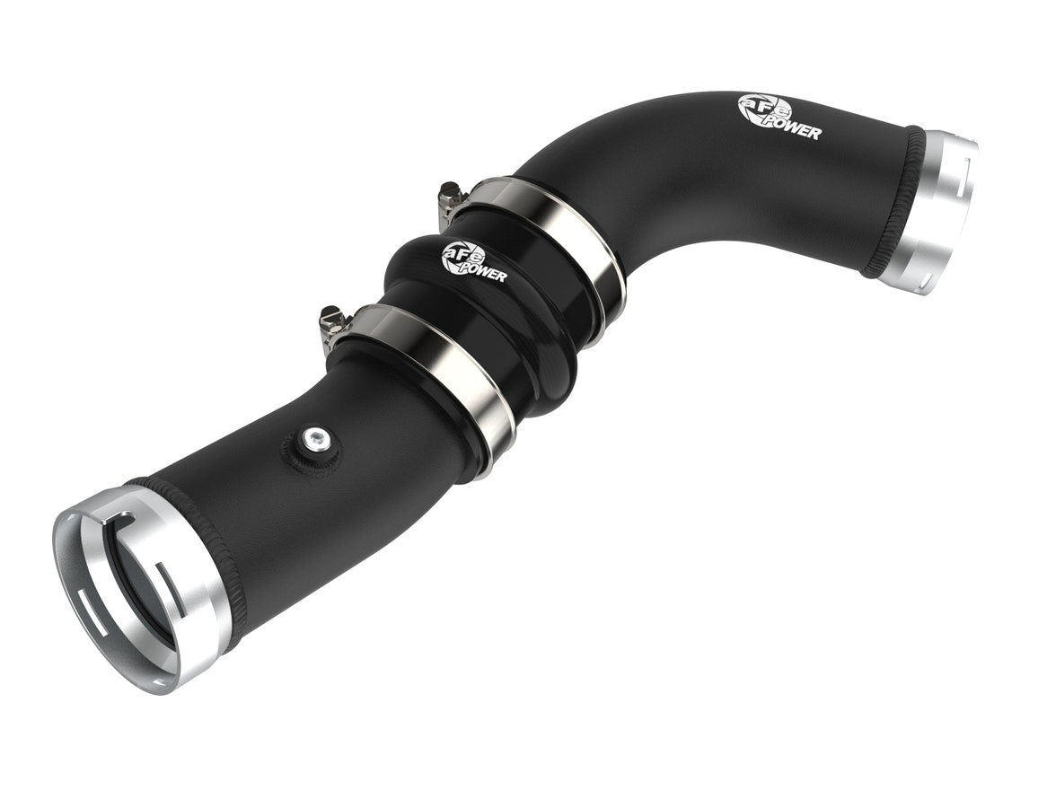 BladeRunner 2-1/2 IN Aluminum Hot Charge Pipe Black | ML Performance Car Parts