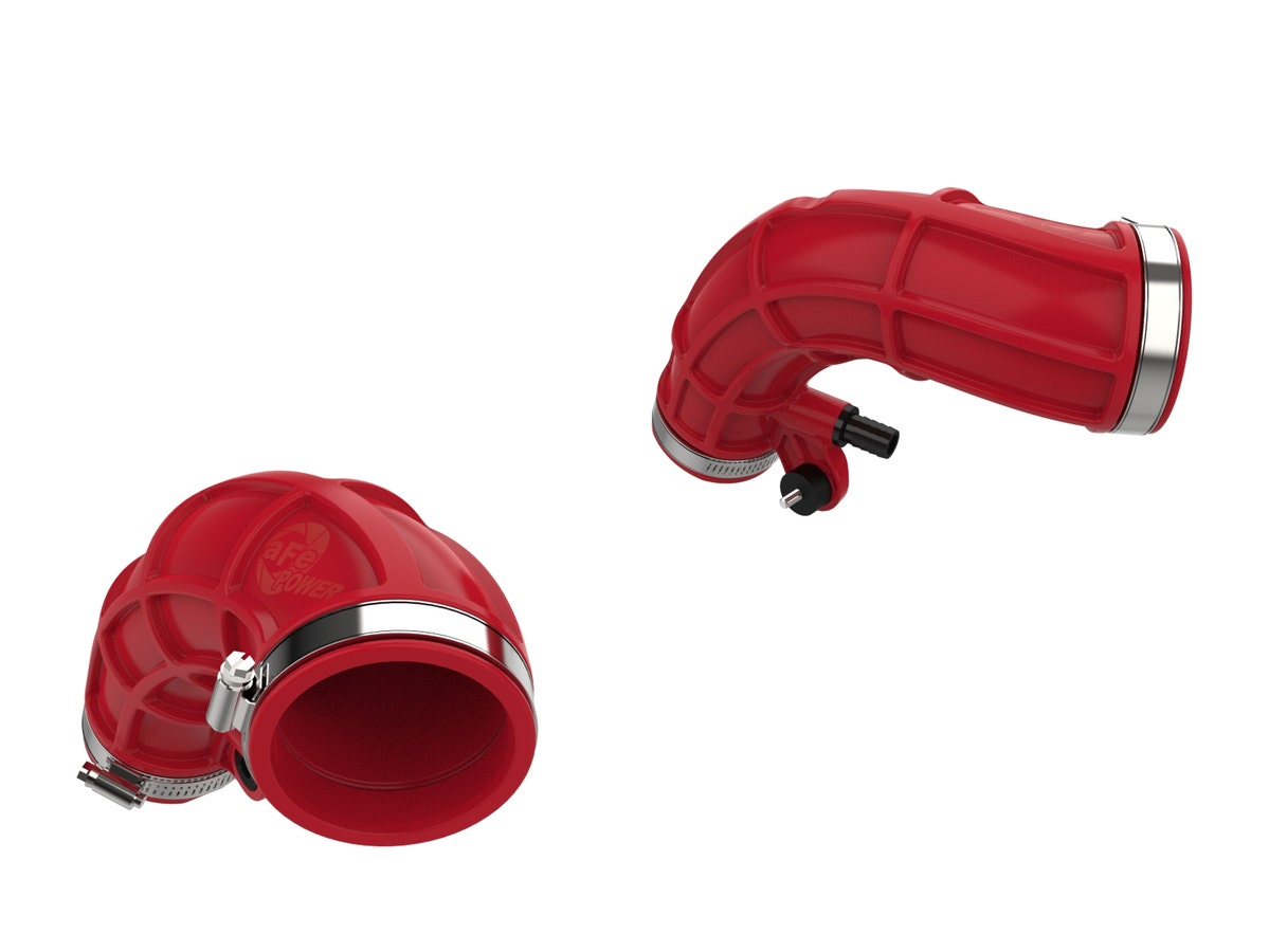 Turbo Inlet Pipes Red | ML Performance Car Parts