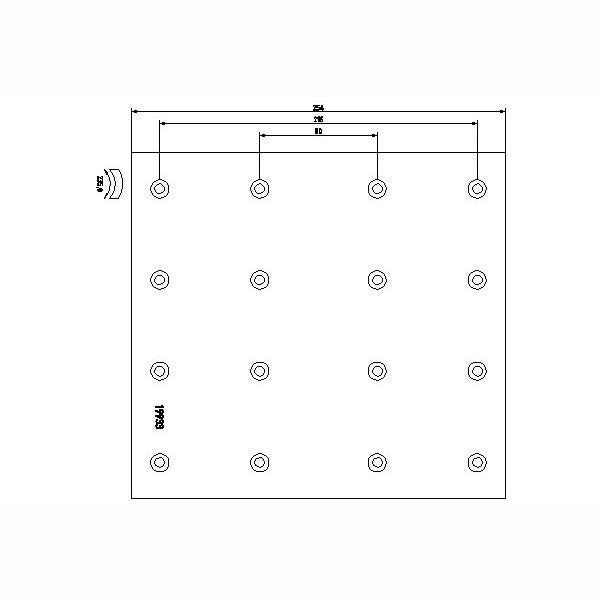 BOSCH 1987477852 Parking Brake Cable Pull
