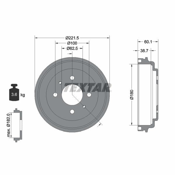 FEBI BILSTEIN FE179461 Brake Caliper