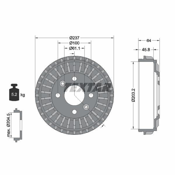 FEBI BILSTEIN FE180307 Brake Caliper