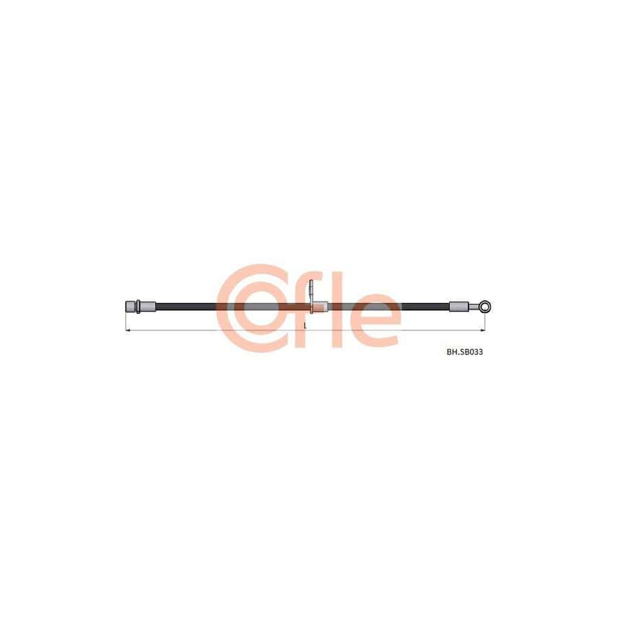 Cofle S08506 Speedometer Cable