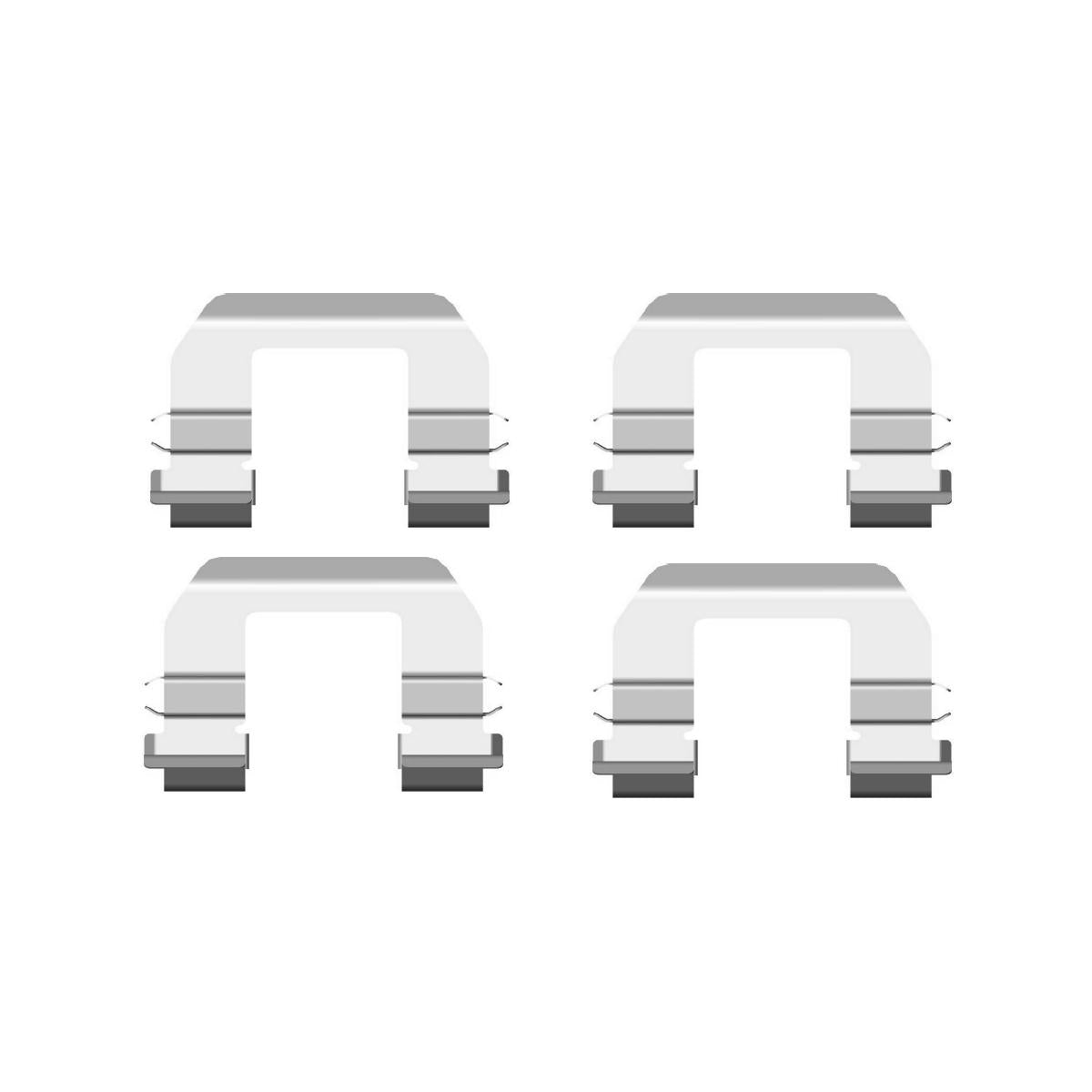 BOSCH 1987474439 Disc Brake Pad Accessory Kit