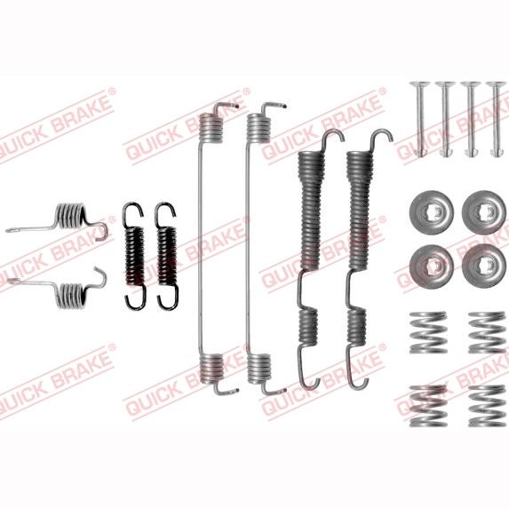 BOSCH 1987475081 Brake Shoes Accessory Kit