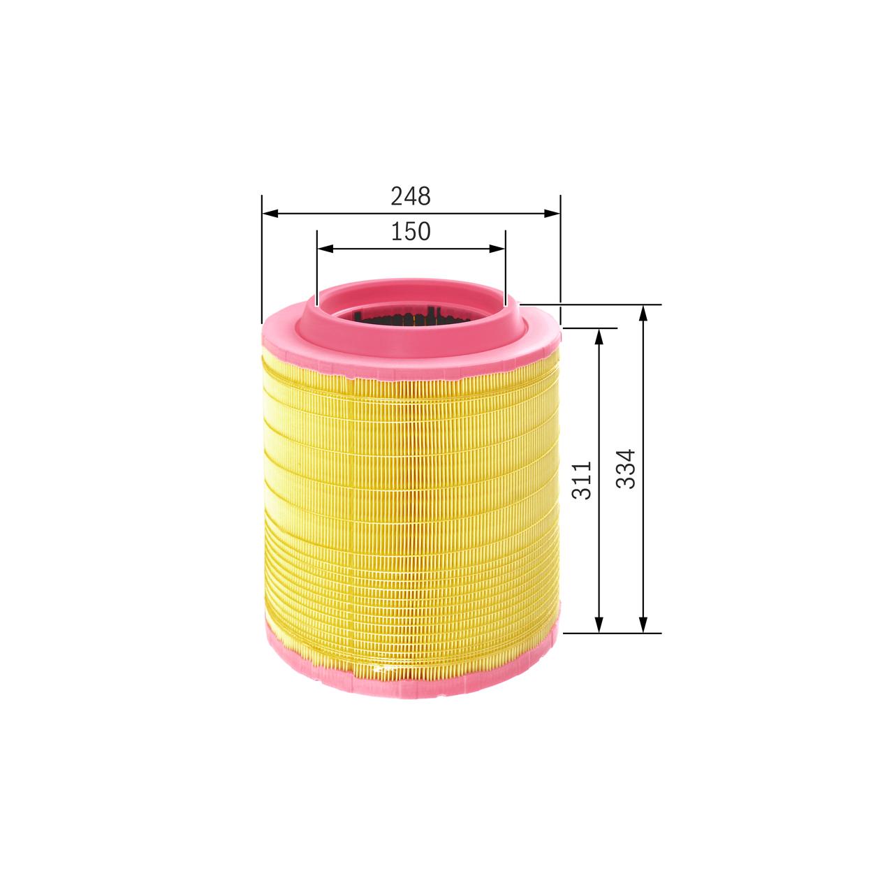 BOSCH F026400499 Air Filter