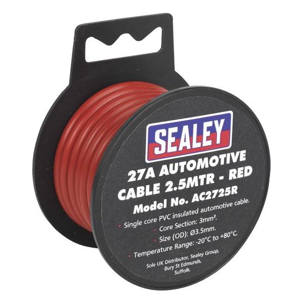 SEALEY SEAAC2725R Power Cable