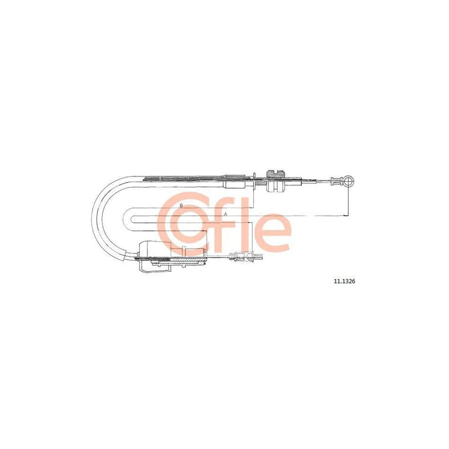 Cofle 92.11.1326 Throttle Cable