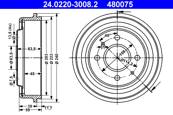 BREMBO F61328 Brake Caliper