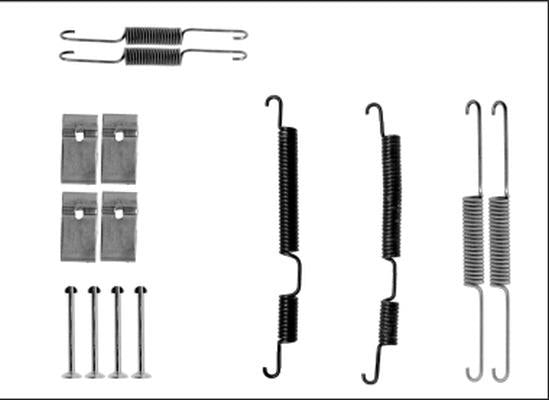 TEXTAR 97040100 Brake Shoe Fitting Kit