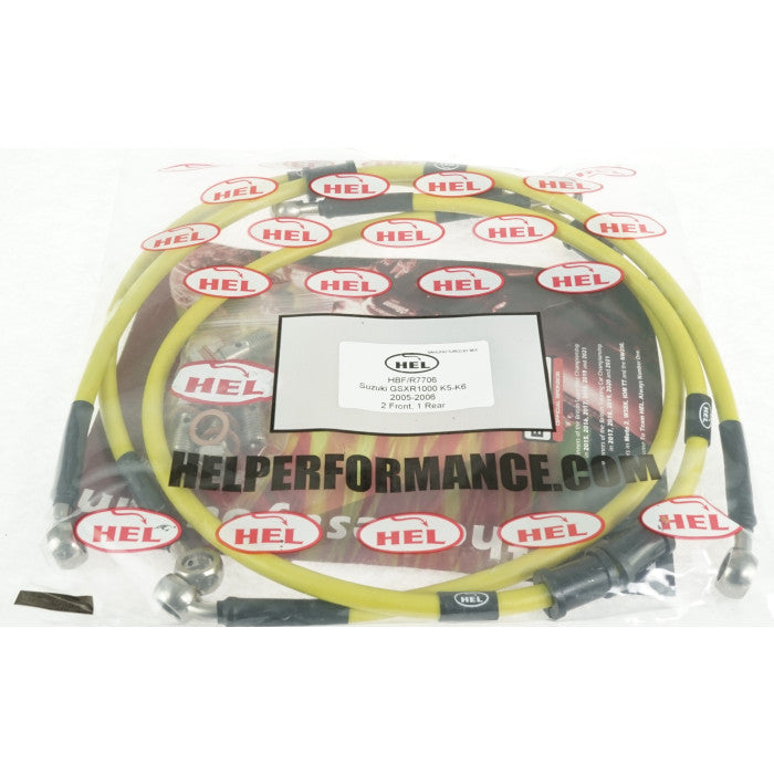 HEL Performance CL-HBK7706 Over The Mudguard Braided Brake Lines | ML Performance Car Parts