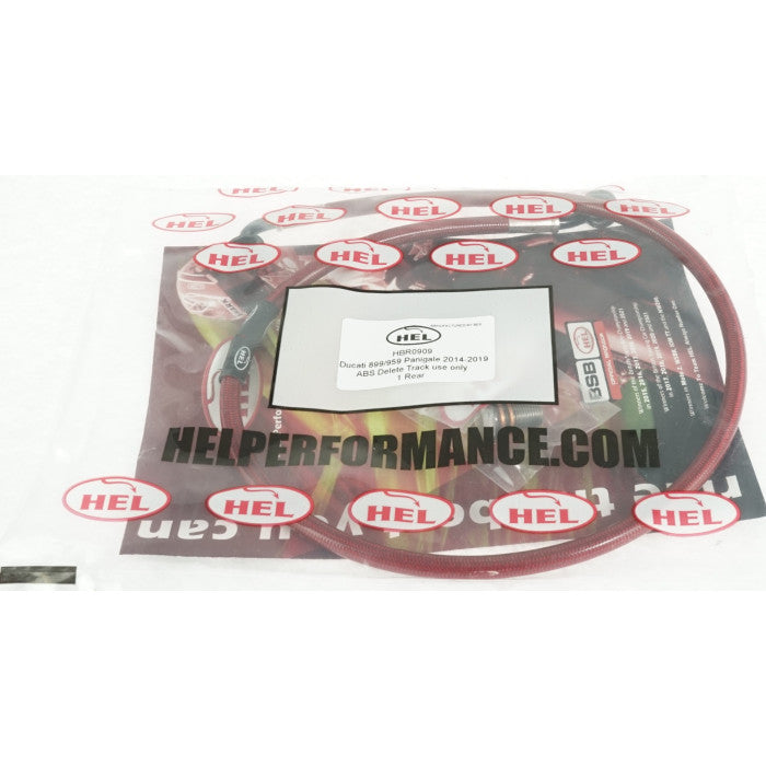 HEL Performance CL-HBR0909 ABS Delete (Track Only) Full Length Race Braided Brake Lines | ML Performance Car Parts