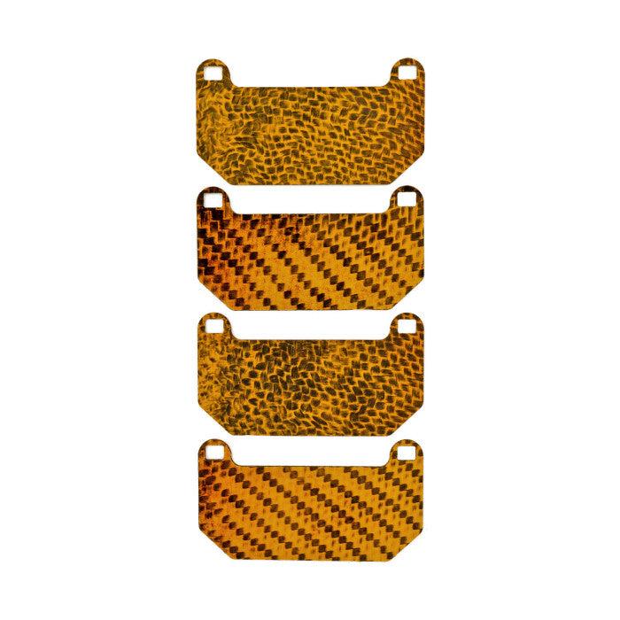 HEL Performance HCFS-2-029 Carbon Fibre Brake Pad Shims with Brembo Calipers | ML Performance Car Parts