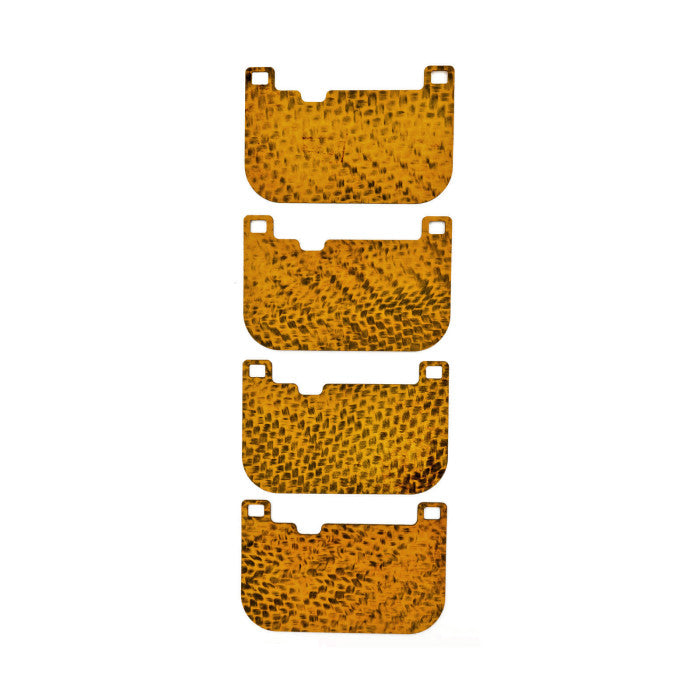 HEL Performance HCFS-5-003 Carbon Fibre Brake Pad Shims with Brembo Calipers | ML Performance Car Parts