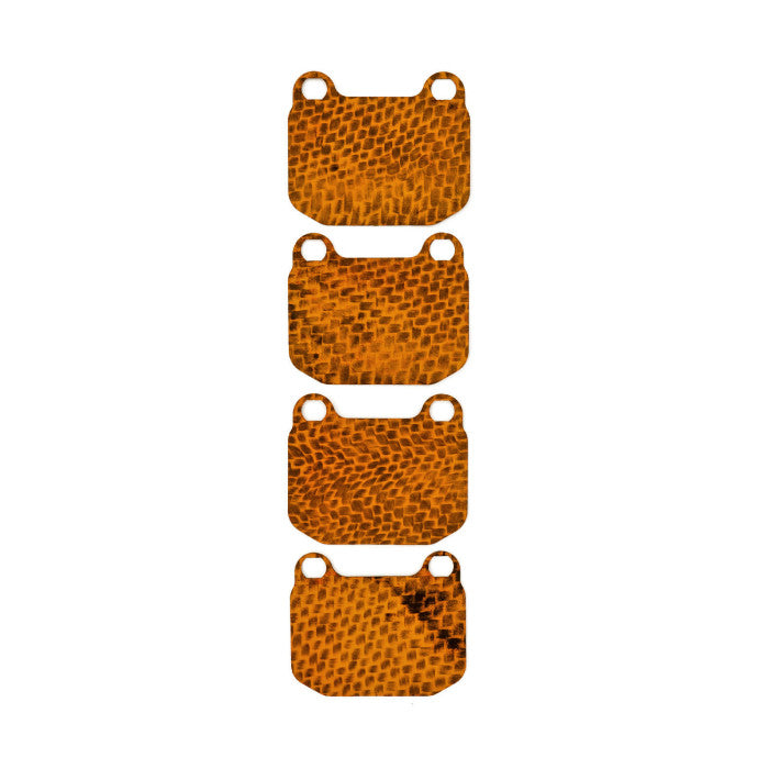 HEL Performance HCFS-6-018 Carbon Fibre Brake Pad Shims with Brembo Calipers | ML Performance Car Parts