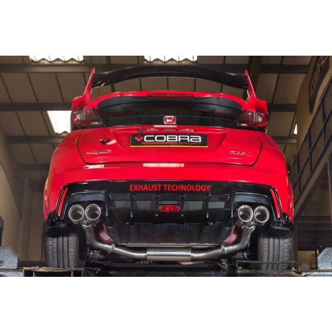 Cobra Exhaust Honda Civic Type R (FK2) Cat Back Performance Exhaust