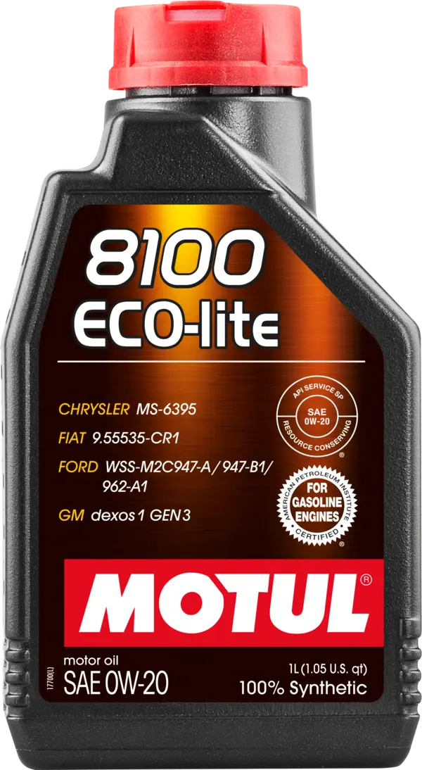 MOTUL 8100ECOLITE0W201L Engine Oil