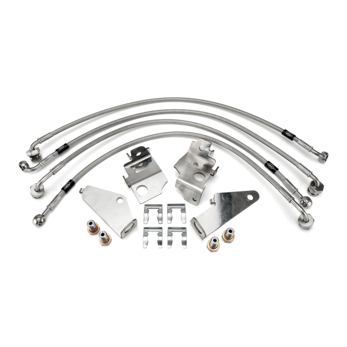 HEL Audi 2.5 TFSI 8V RS3 Sportback Stainless Steel Front and Rear Braided Brake Lines - Duco Car Parts UK