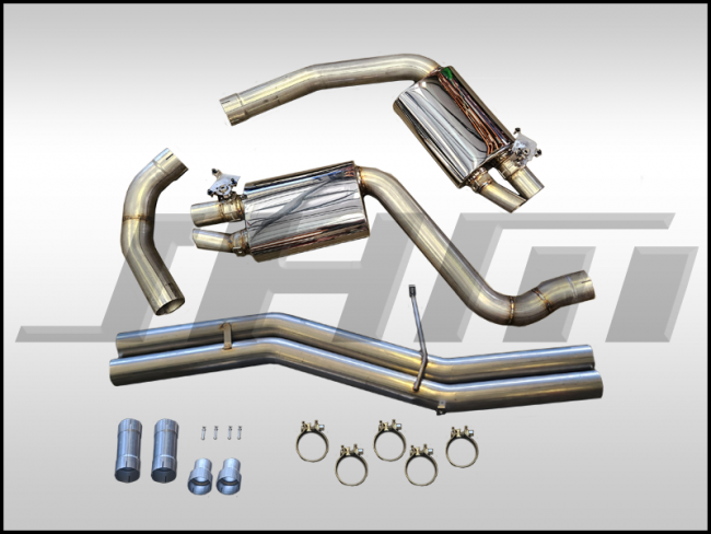 JHM JHM-40TCBEV-C7RS7 Exhaust - 3" Performance Exhaust - Valved - Cat-Back (JHM) for C7-C7.5 RS7 4.0T